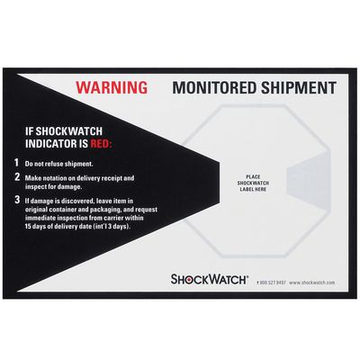 ShockWatch® Companion Labels