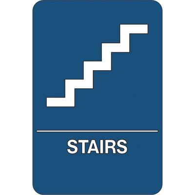 "Stairs" ADA Compliant Plastic Sign