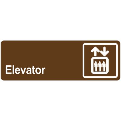 Door Sign - "Elevator"