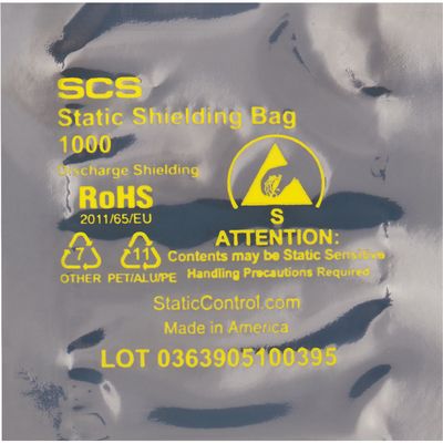 2 x 4" Open End Static Shielding Bags