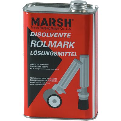 Rolmark Quart of Solvent & Cleaner