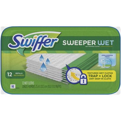 Swiffer® Sweeper Pads - Wet Cloths, 144 ct.