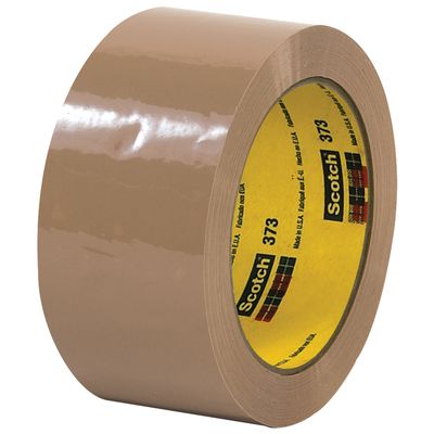 2" x 55 yds. Tan Scotch® Box Sealing Tape 373