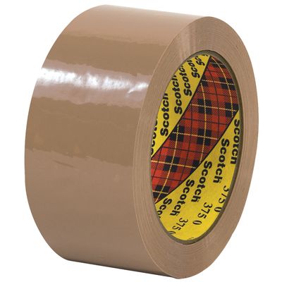 2" x 55 yds. Tan Scotch® Box Sealing Tape 375