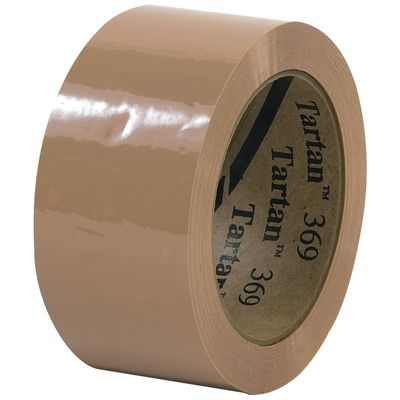 2" x 110 yds. Tan Tartan™ Box Sealing Tape 369