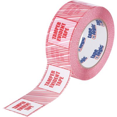 2" x 110 yds. "Tamper Evident" Print (6 Pack) Tape Logic® Security Tape