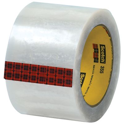 3" x 55 yds. Clear Scotch® Box Sealing Tape 355