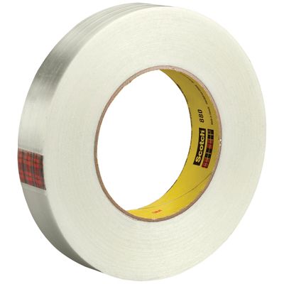 1" x 60 yds. (6 Pack) 3M™ 880 Strapping Tape