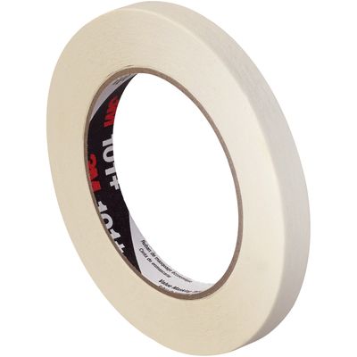 1/2" x 60 yds. (12 Pack) 3M Value Masking Tape 101+