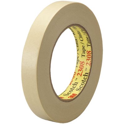 3/4" x 60 yds. 3M™ 2308 Masking Tape