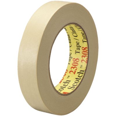 1" x 60 yds. 3M™ 2308 Masking Tape