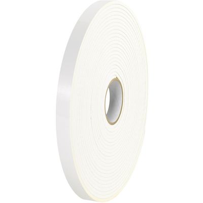 1/2" x 72 yds. (1/32" White) Tape Logic® Double Sided Foam Tape