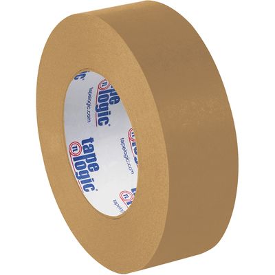 1 1/2" x 60 yds. Kraft (6 Pack) Tape Logic® #5300 Flatback Tape