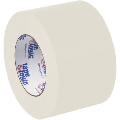 3" x 60 yds. Natural White (6 Pack) Tape Logic® #5400 Flatback Tape