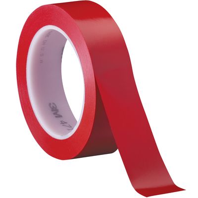 1" x 36 yds. Red 3M Vinyl Tape 471