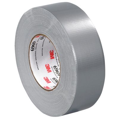 2" x 60 yds. Silver (3 Pack) 3M™ 6969 Duct Tape