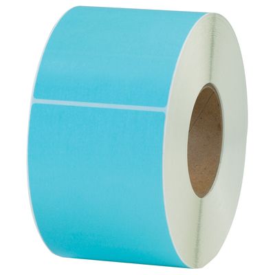 4 x 6" Light Blue Thermal Transfer Labels