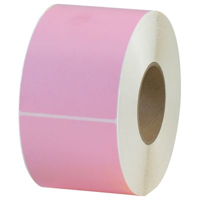 4 x 6" Pink Thermal Transfer Labels