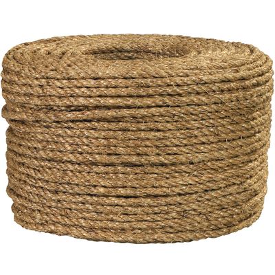 1/4", 540 lb, Manila Rope