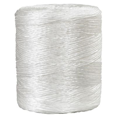 3-Ply, 725lb, White Polypropylene Tying Twine