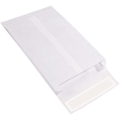 10 x 13 x 2" White Expandable Tyvek® Envelopes