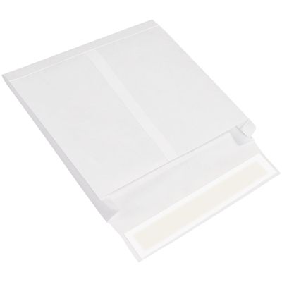 10 x 13 x 2" White Expandable Tyvek® Envelopes