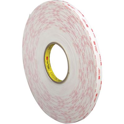 1/2" x 5 yds. White 3M™ 4945 VHB™ Tape