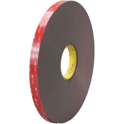 3/4" x 5 yds. Black 3M™ 4947F VHB™ Tape