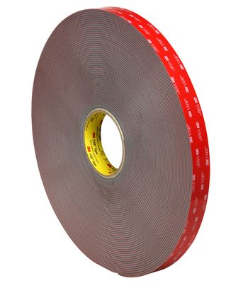 1" x 5 yds. Gray 3M™ 4991 VHB™ Tape