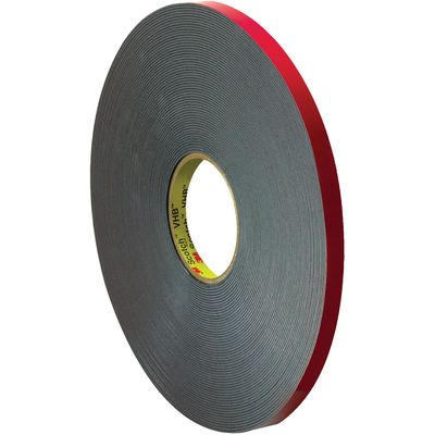 1/2" x 5 yds. Black 3M™ 5958FR VHB™ Tape