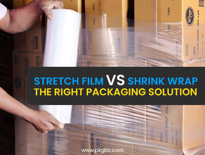 Stretch Film vs Shrink Wrap: the Right Packaging Solution